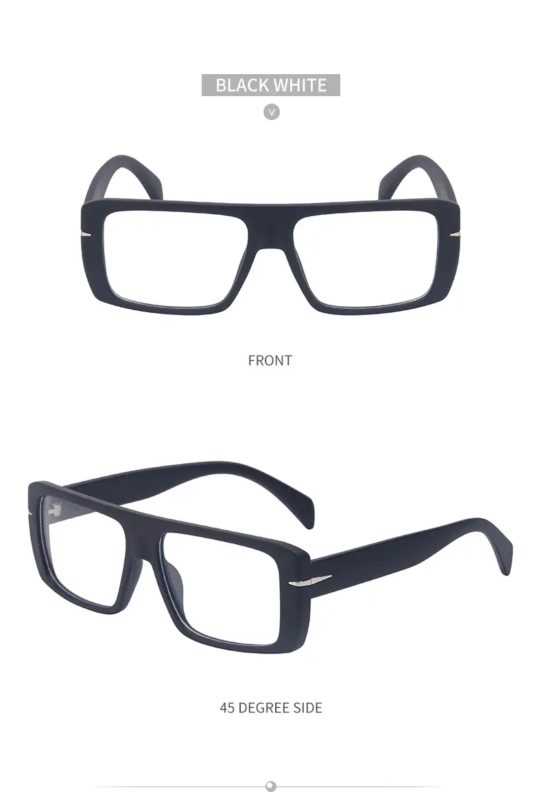 Retro Square Sunglasses for Men Anti-UV High End — feature 44