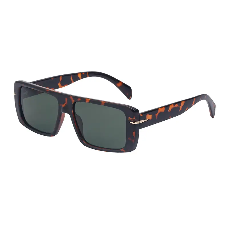 Retro Square Sunglasses for Men Anti-UV High End