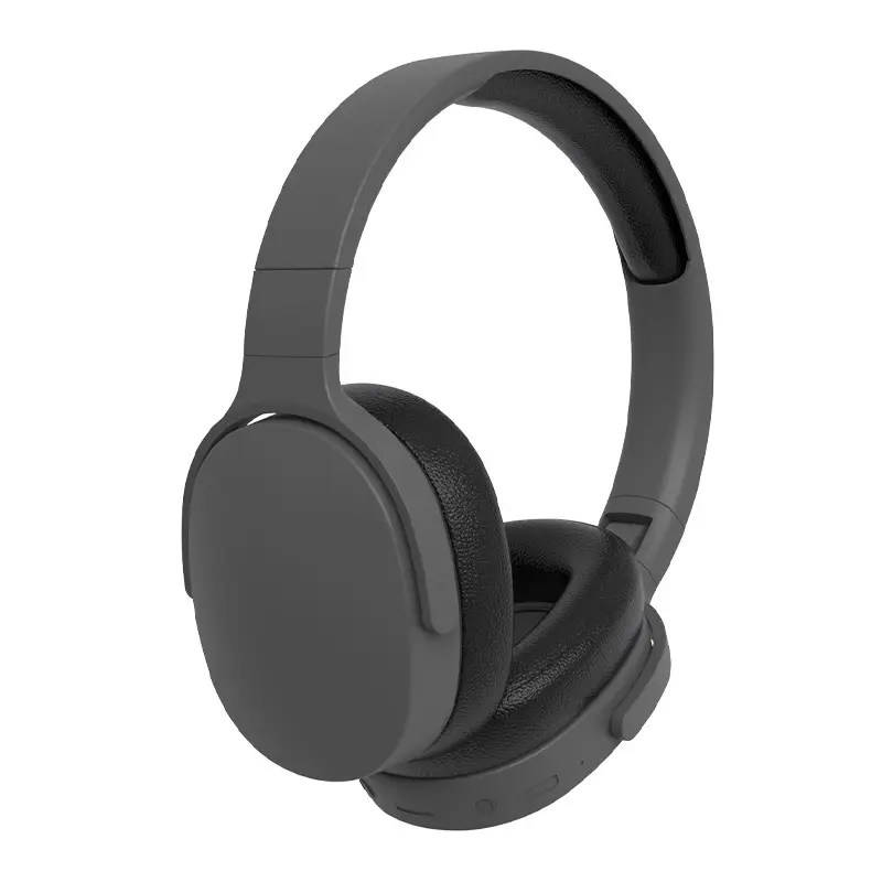Over-Ear Bluetooth Headset Pink Beige Wireless Earphones