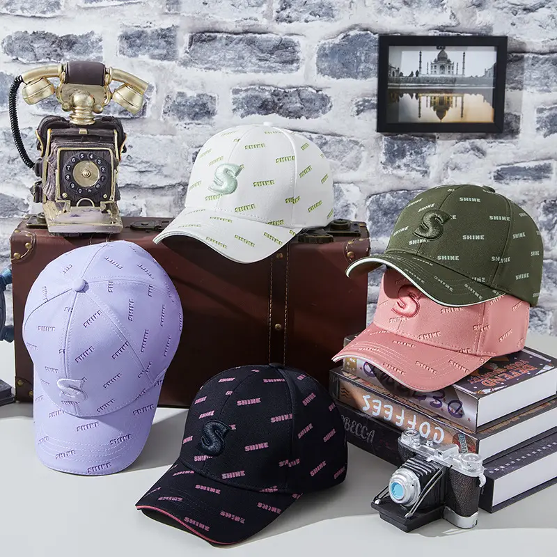 Pink Korean Style Baseball Cap for Men Women - Image 5