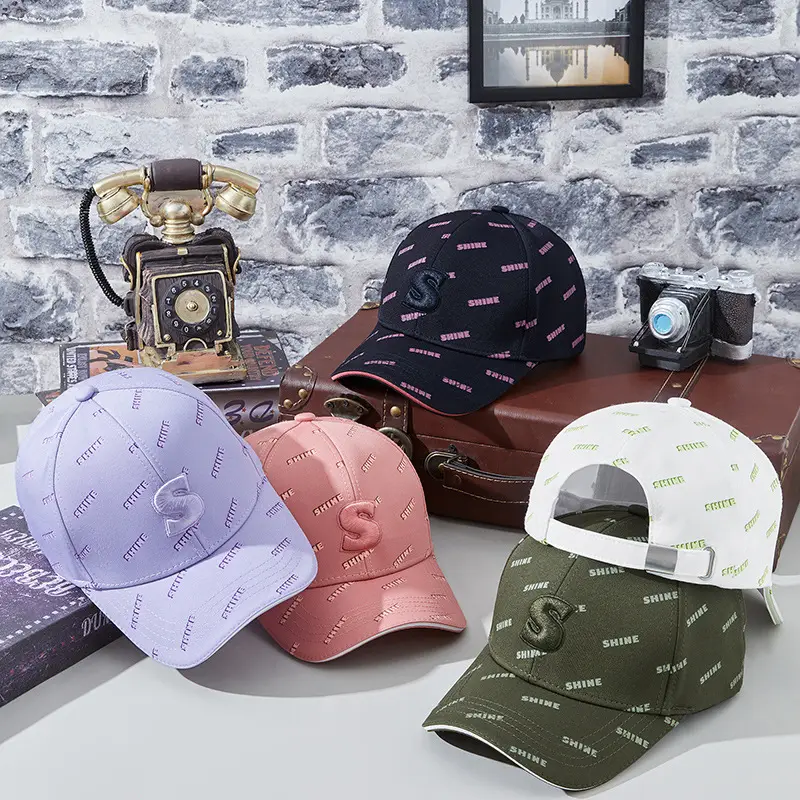 Pink Korean Style Baseball Cap for Men Women - Image 6