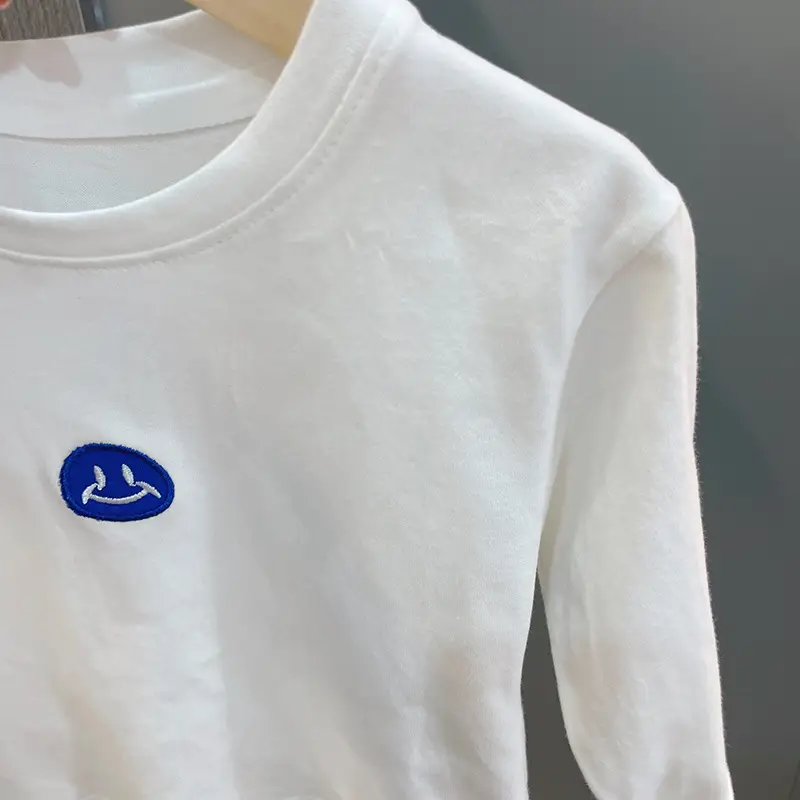 Boys White Long Sleeve T-Shirt 2026 Kids - Image 3