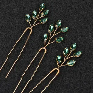 European American Cross Border White Flower Hair Comb with Pearl & Rose Gold — feature 11