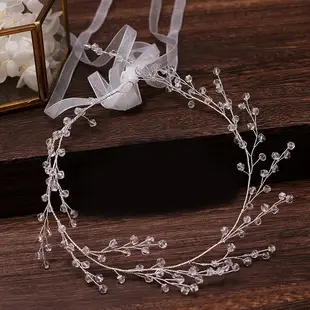 European American Cross Border White Flower Hair Comb with Pearl & Rose Gold — feature 20