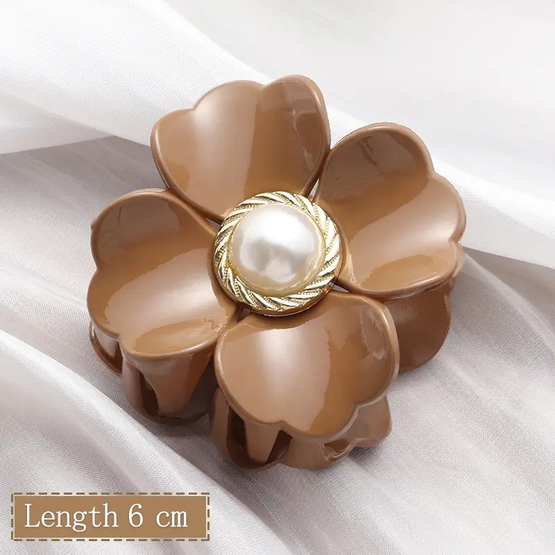 Elegant Wave Hairpin Clip 9cm Korean Style