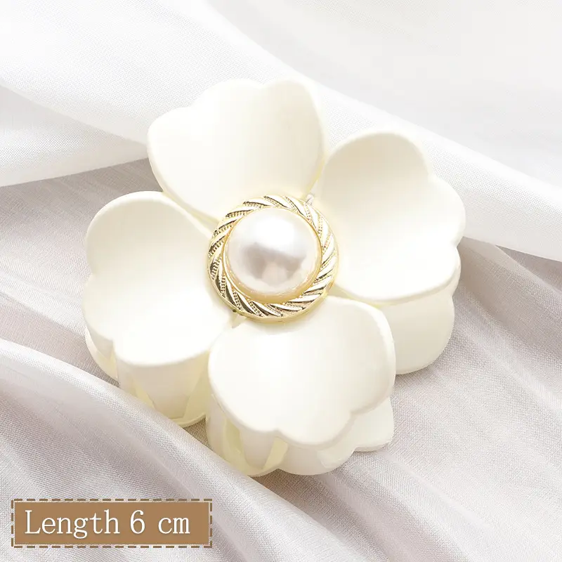 Elegant Wave Hairpin Clip 9cm Korean Style