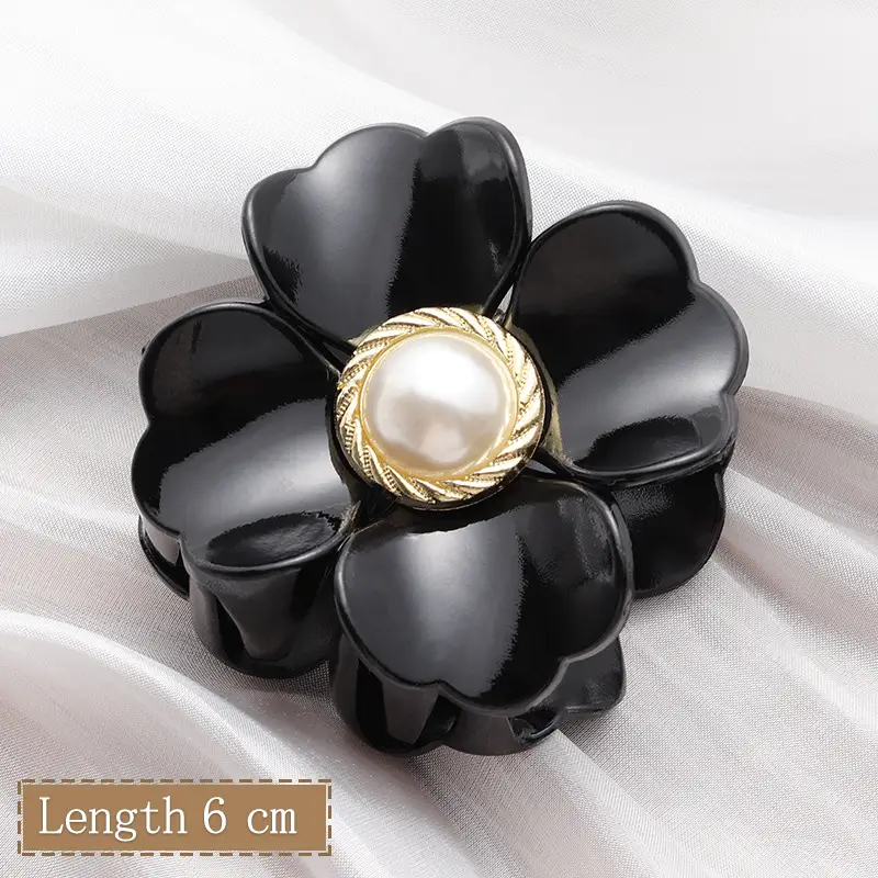Elegant Wave Hairpin Clip 9cm Korean Style
