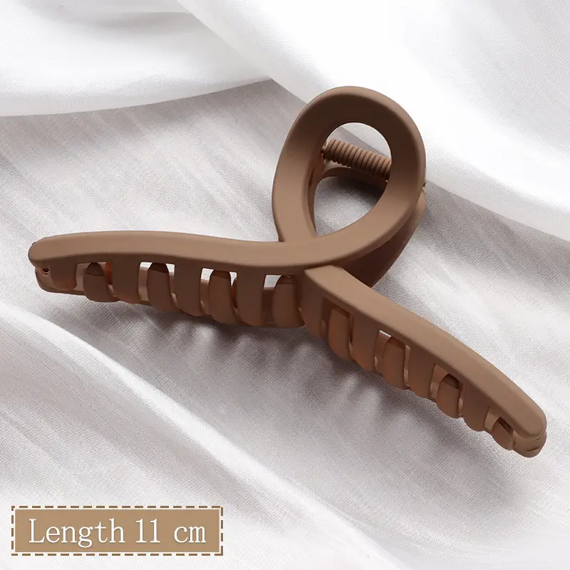 Elegant Wave Hairpin Clip 9cm Korean Style