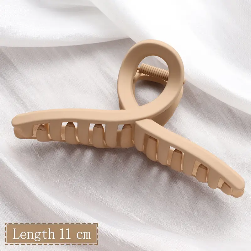 Elegant Wave Hairpin Clip 9cm Korean Style