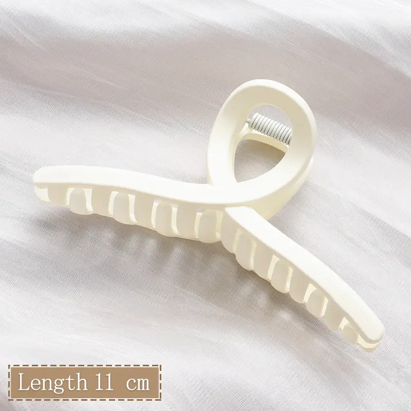 Elegant Wave Hairpin Clip 9cm Korean Style