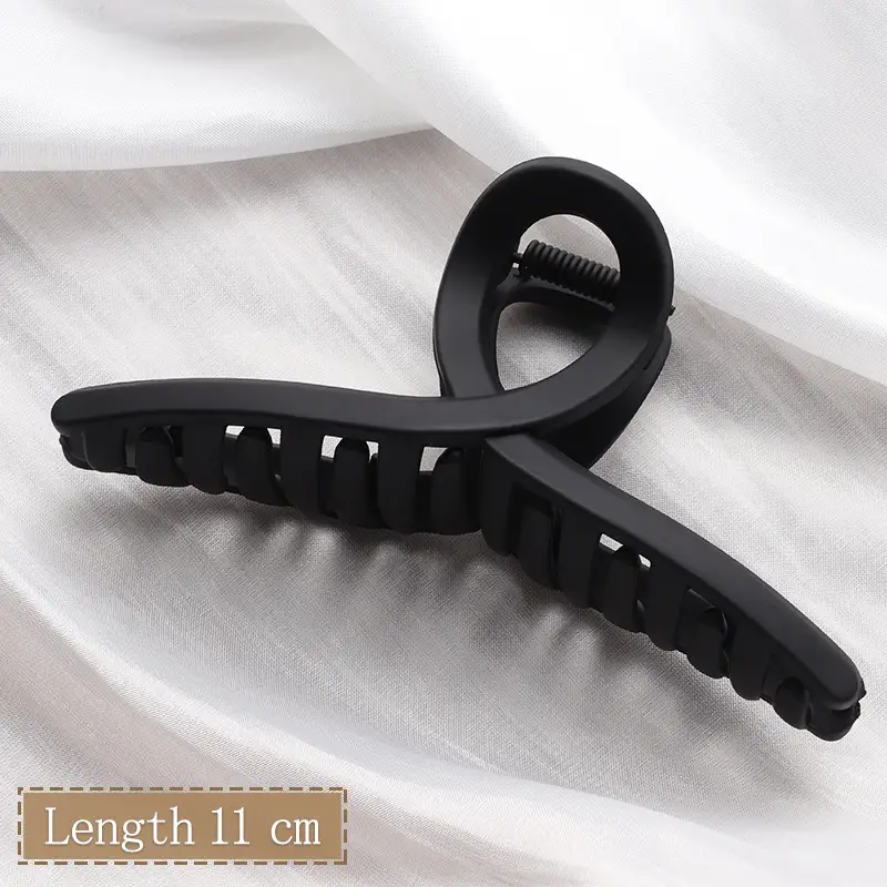 Elegant Wave Hairpin Clip 9cm Korean Style
