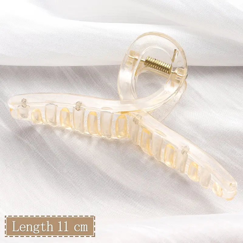 Elegant Wave Hairpin Clip 9cm Korean Style