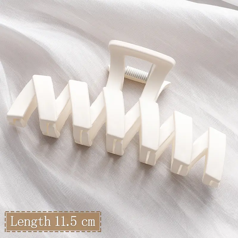 Elegant Wave Hairpin Clip 9cm Korean Style