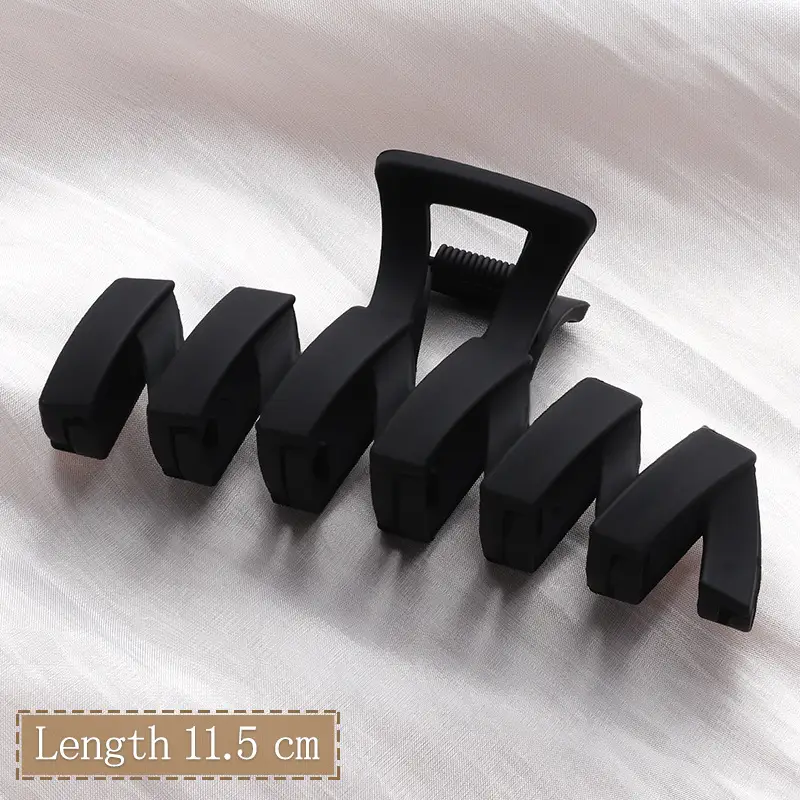 Elegant Wave Hairpin Clip 9cm Korean Style