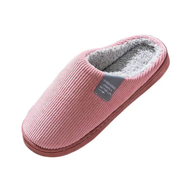 Winter Cotton Slippers Women's Cute Cartoon Couple's Household Slippers Autumn and Winter Bedroom Warm Non-slip Cotton Slippers for Men - Image 11