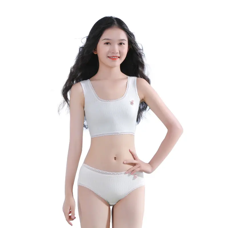 Children's Girls' Girls' Underwear Set Students' Developmental Bra Junior High School Students' Girls' Underwear Primary School Students' Small Vest