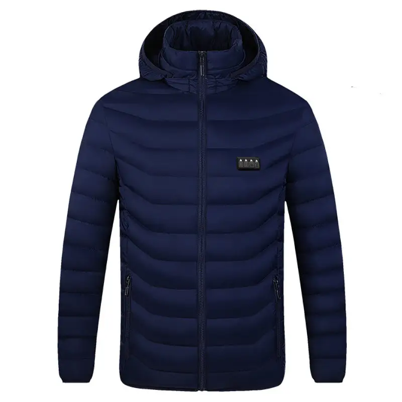 Men's Blue USB Heating Jacket 23Zone 4Control