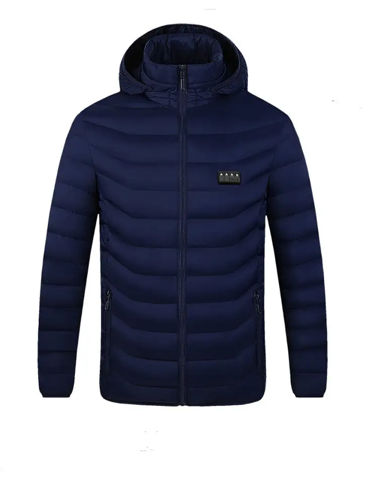 Men's Blue USB Heating Jacket 23Zone 4Control — feature 13