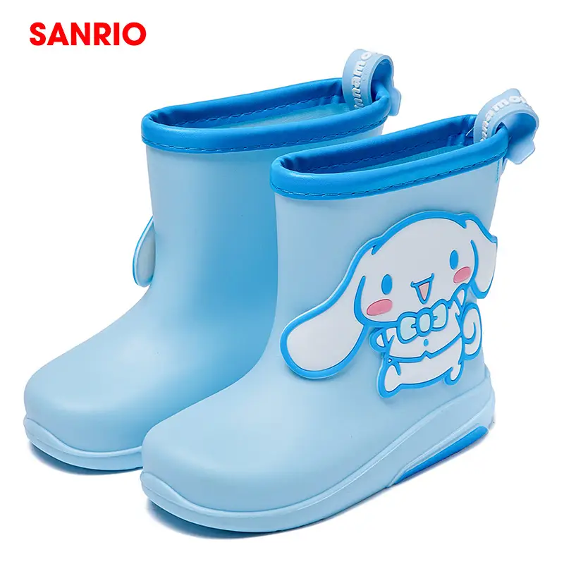 [Super Value Special Offer] Sanrio Cartoon Rain Boots Waterproof Shoes for Rainy Days, Non-Slip, Thickened, Wear-Resistant Rain Boots for Children