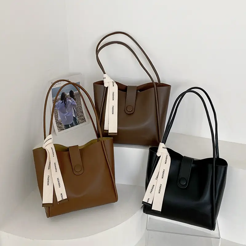Women's Western Style Shoulder Bag Brown 2022 - Image 7