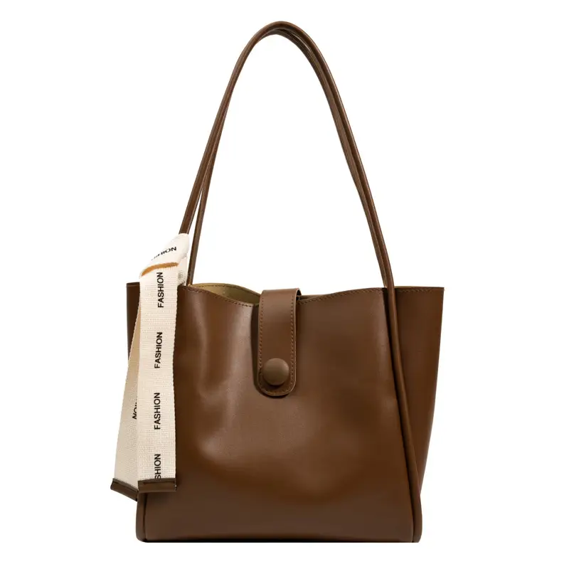 Women's Western Style Shoulder Bag Brown 2022 - Image 8