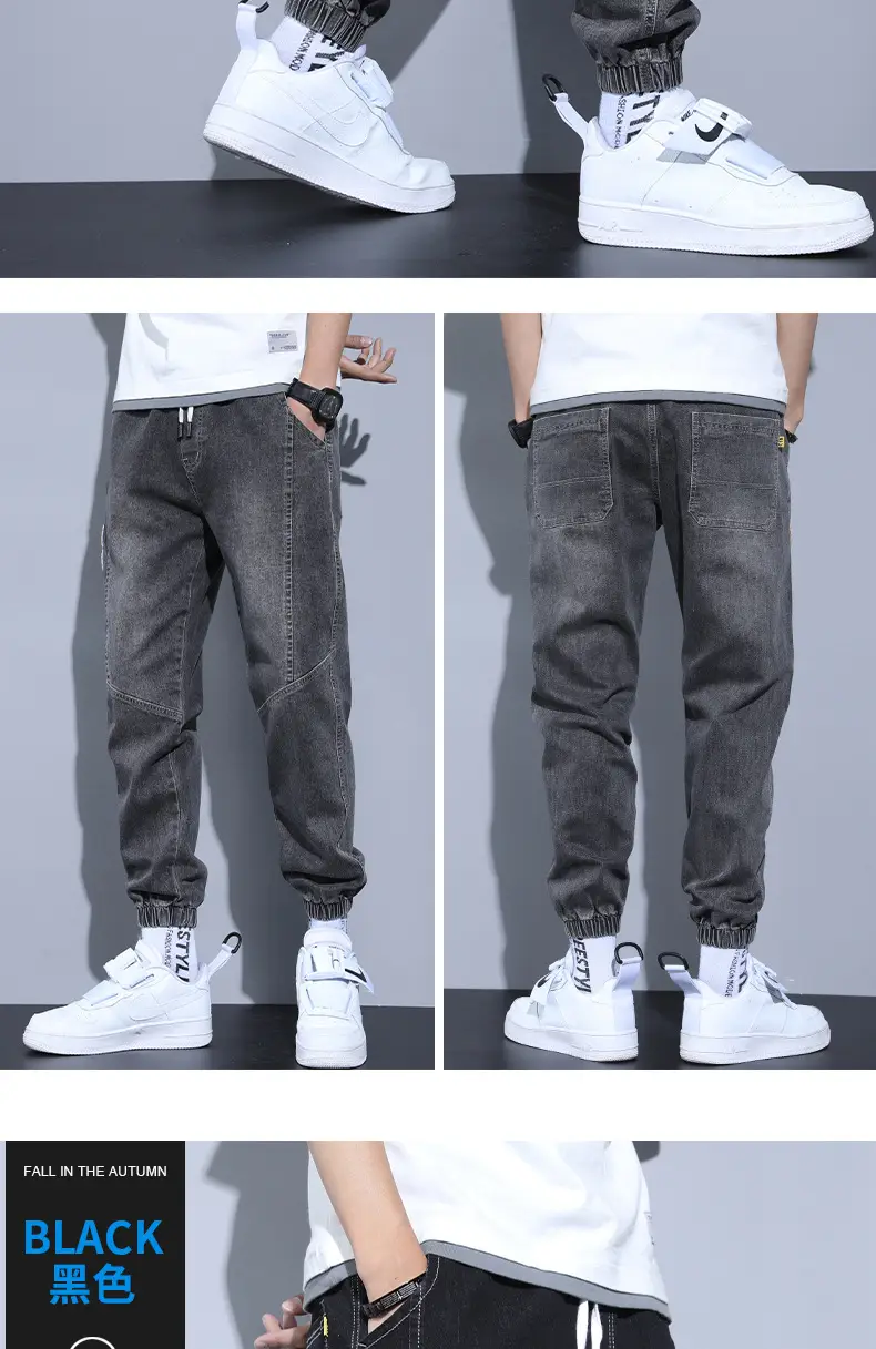 Black Denim Pants for Boys Spring Autumn 2022 — feature 10