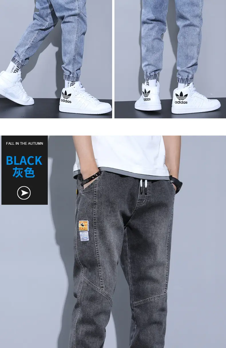 Black Denim Pants for Boys Spring Autumn 2022 — feature 8