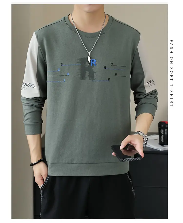 Men Black Graphic Sleeveless Sweater Top — feature 13
