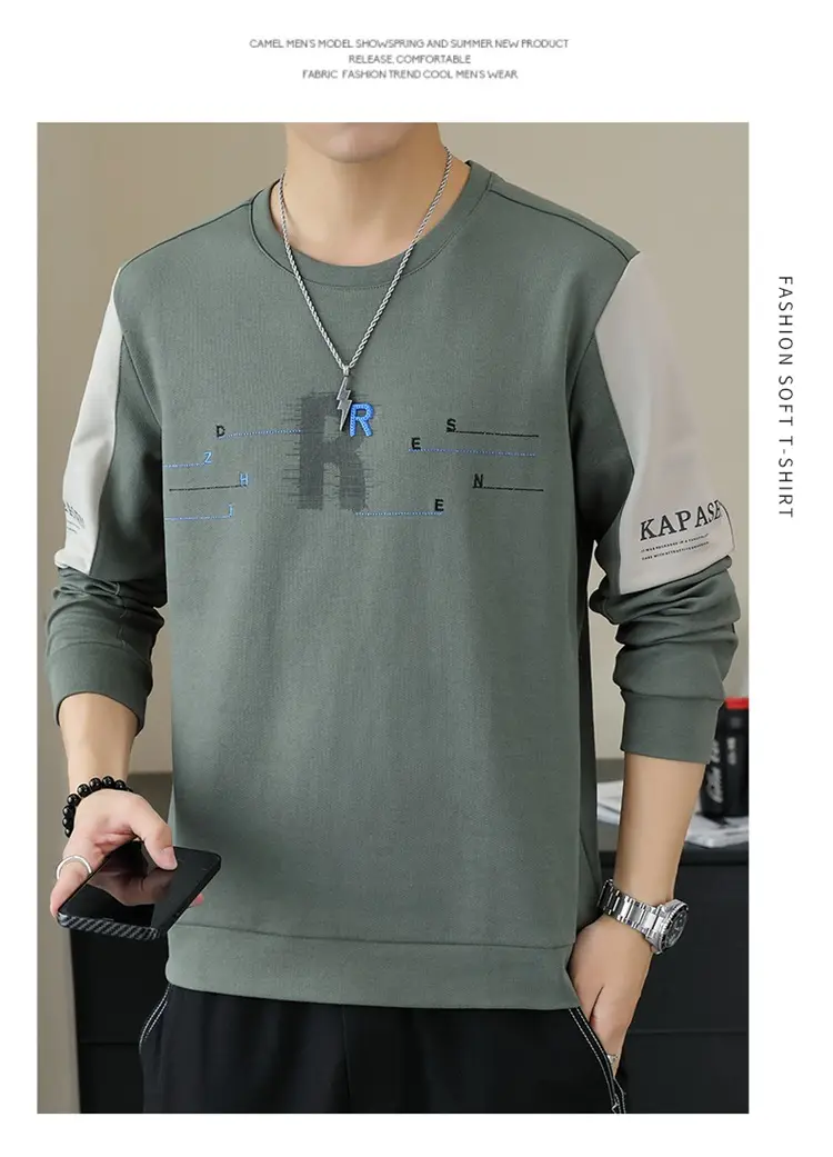 Men Black Graphic Sleeveless Sweater Top — feature 15