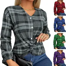 2025 Off-Shoulder T-Shirt for Women Autumn Loose Sleeve Green — feature 3