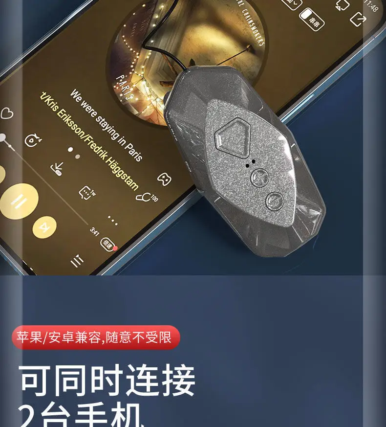 Business Wireless Lavalier Headset with 400mAh Battery — feature 20