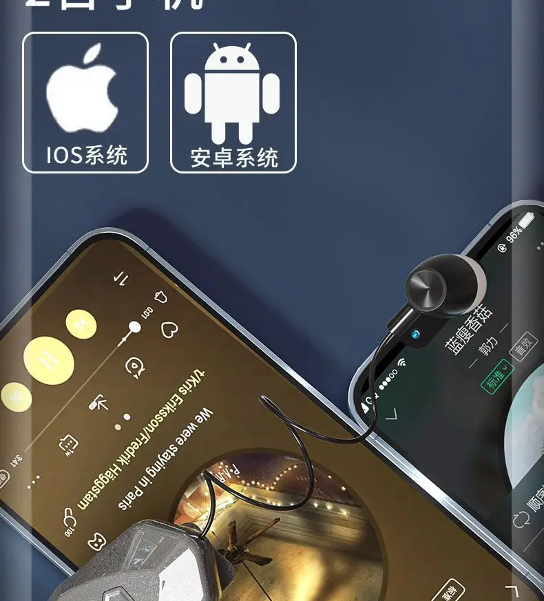 Business Wireless Lavalier Headset with 400mAh Battery — feature 21