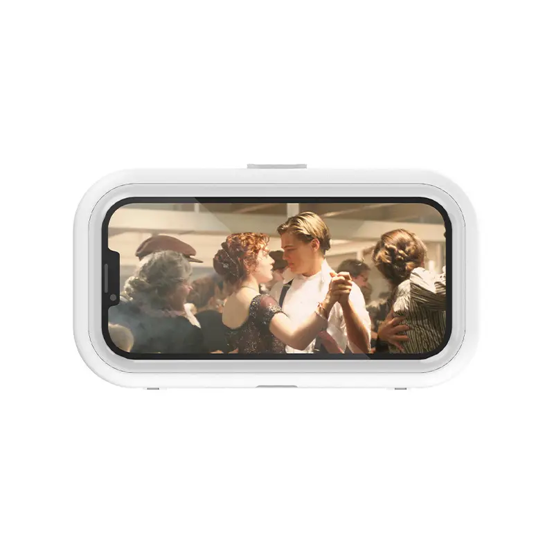 360-Degree Rotating Retractable Waterproof Mobile Phone Box Without Punching Bathroom Waterproof Bracket Toilet Bathing Drama Artifact