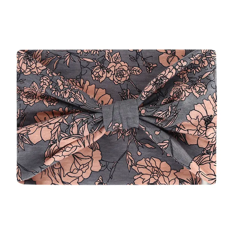 Green Elastic Sports Hair Band with Bow - Image 16