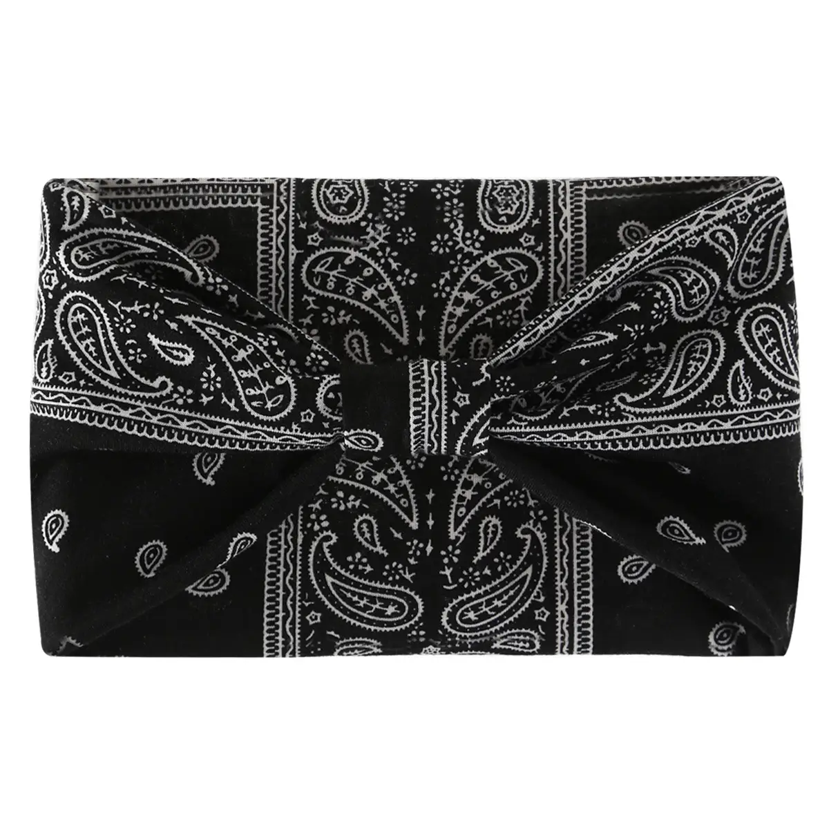 Green Elastic Sports Hair Band with Bow - Image 21