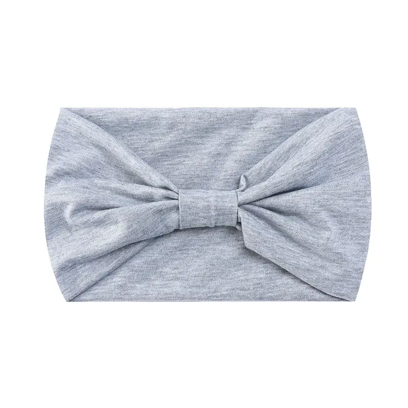 Green Elastic Sports Hair Band with Bow - Image 4