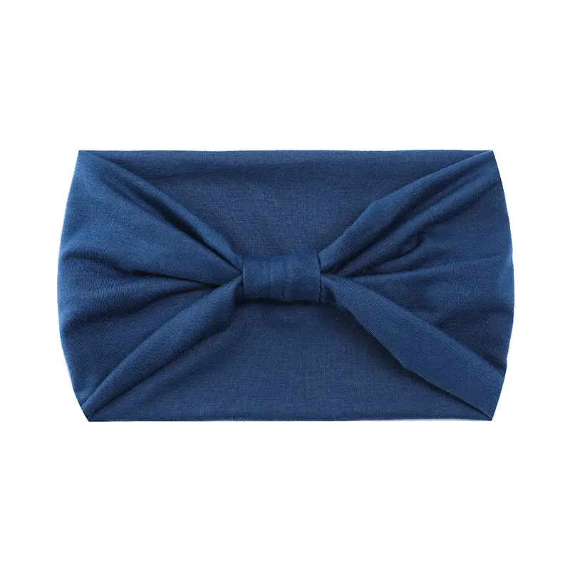 Green Elastic Sports Hair Band with Bow - Image 7
