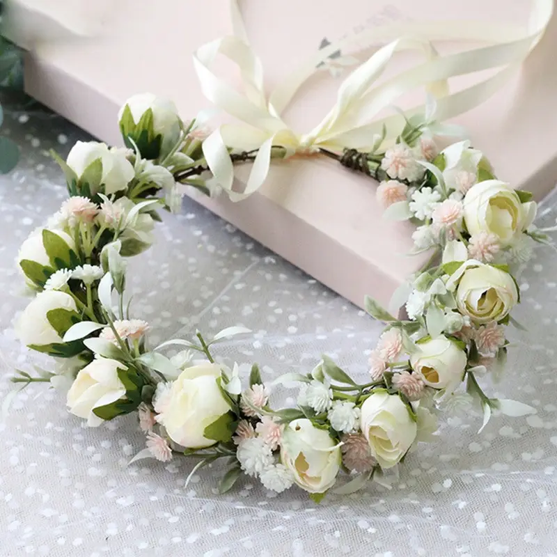 Fairy Rose Hair Band for Bridesmaids & Wedding Wear