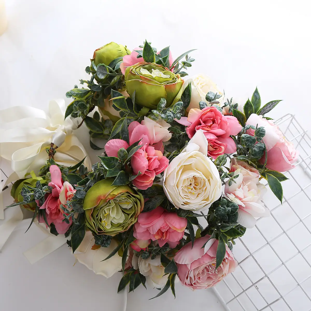 Fairy Rose Hair Band for Bridesmaids & Wedding Wear — feature 11