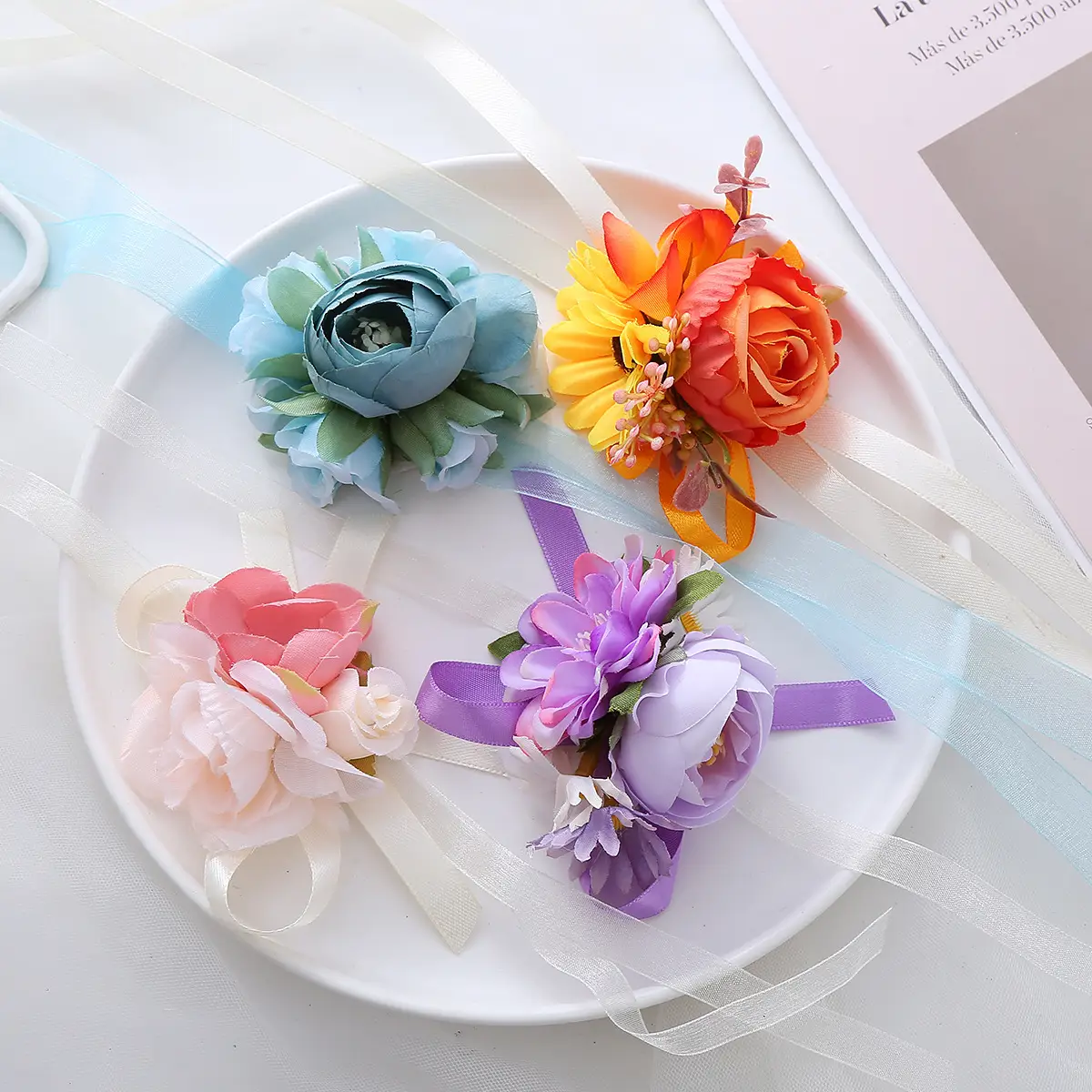 Fairy Rose Hair Band for Bridesmaids & Wedding Wear — feature 5