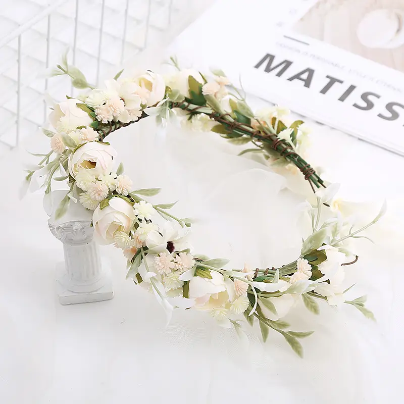 Fairy Rose Hair Band for Bridesmaids & Wedding Wear