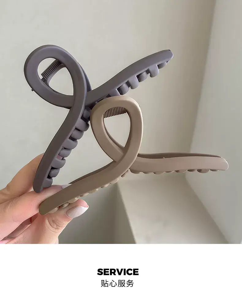 Frosted Hair Clip for Large Shark Back Head Disc — feature 11
