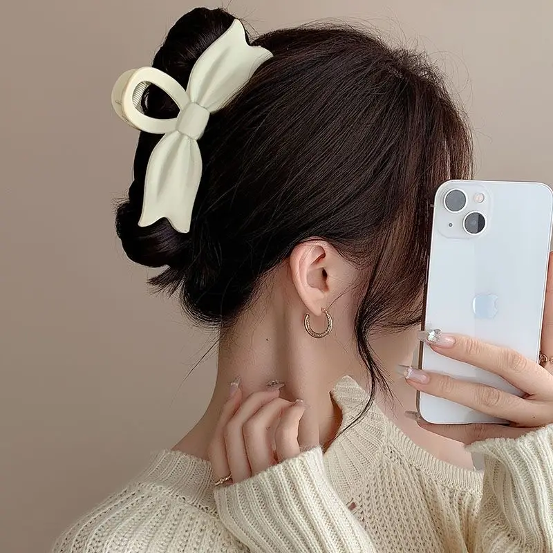 Frosted Hair Clip for Large Shark Back Head Disc