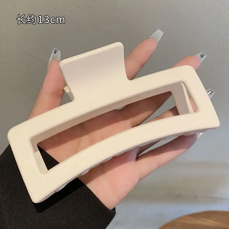 Frosted Hair Clip for Large Shark Back Head Disc