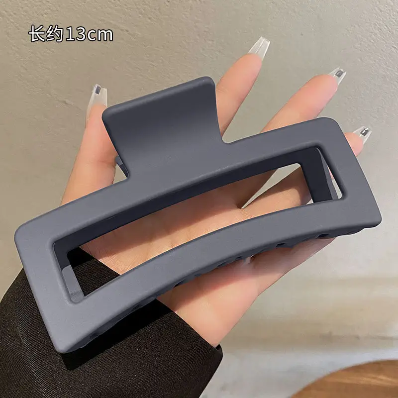 Frosted Hair Clip for Large Shark Back Head Disc