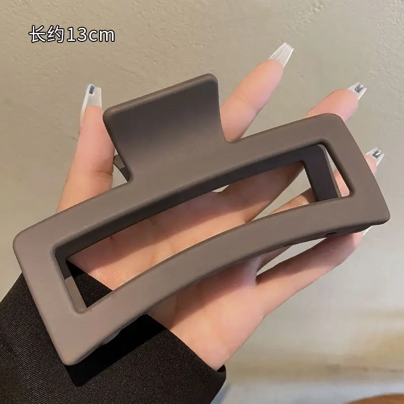 Frosted Hair Clip for Large Shark Back Head Disc