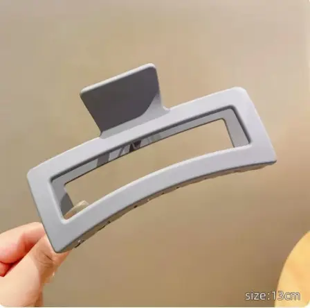 Frosted Hair Clip for Large Shark Back Head Disc