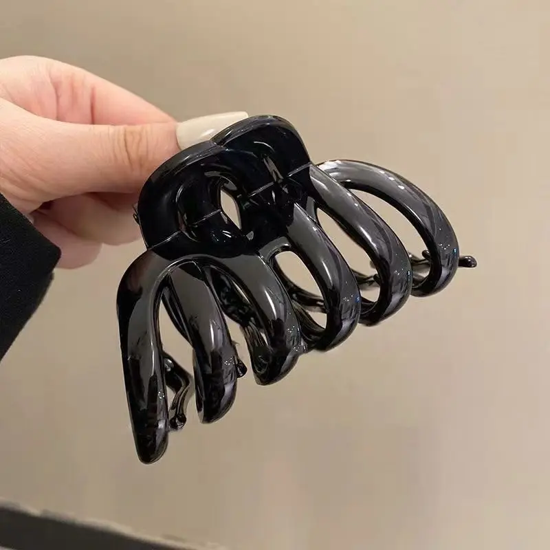 Frosted Hair Clip for Large Shark Back Head Disc