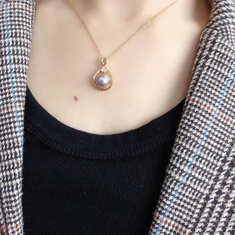 Freshwater Pearl Clavicle Chain for Women - Image 7