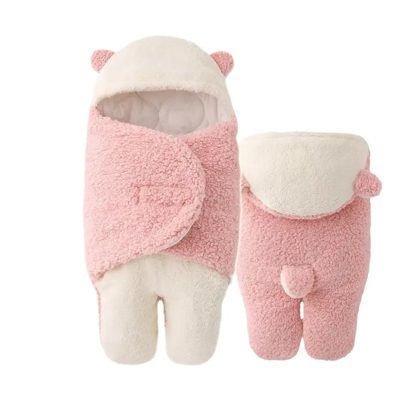 Anti-Kick Baby Sleeping Bag Blue Cotton Winter Warm - Image 11